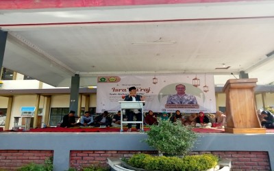 Peringatan Isro Mi’raj Nabi Muhammad SAW dan Doa Istighosah bagi Siswa Kelas XII